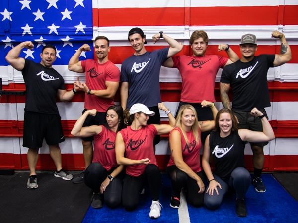 Group photo of athletes