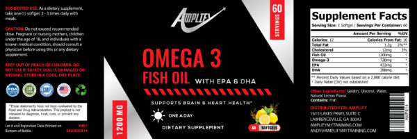 Omega 3 supplement