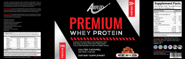 Whey Protein Salted Caramel