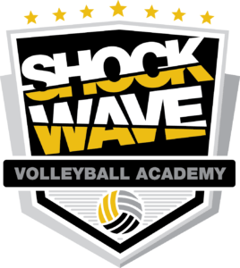 ShockWave Volleyball Logo