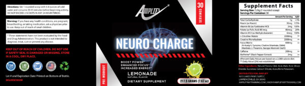 NeuroCharge lemonlime