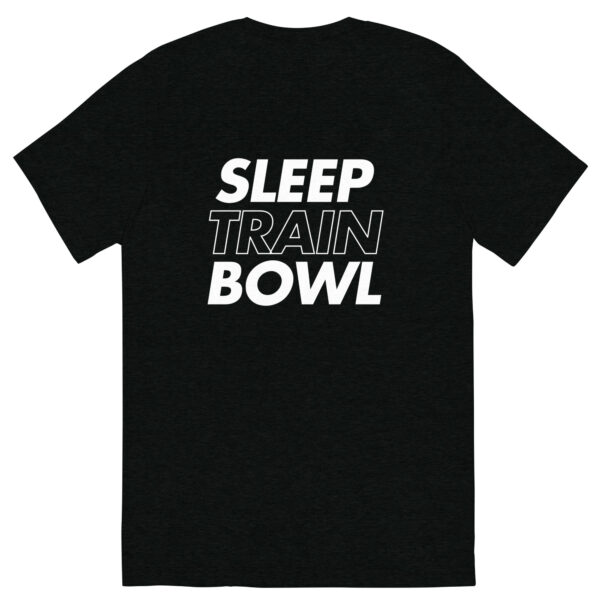 SLEEP TRAIN BOWL Short sleeve Black (W) t-shirt